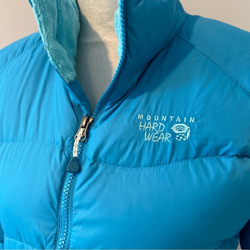 NWT Mountain hard wear blue puffer coat - Picture 2 of 7